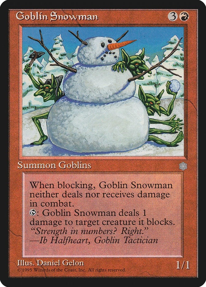 Image for Goblin Snowman [Ice Age]