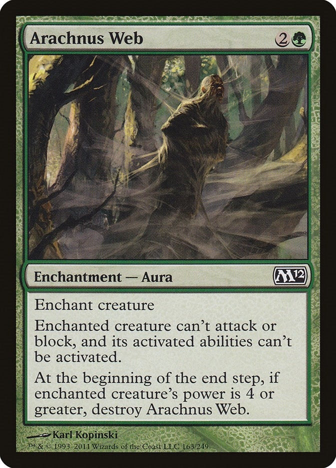 Image for Arachnus Web (163) [Magic 2012 (M12)]