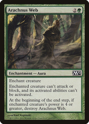 Image for Arachnus Web (163) [Magic 2012 (M12)]