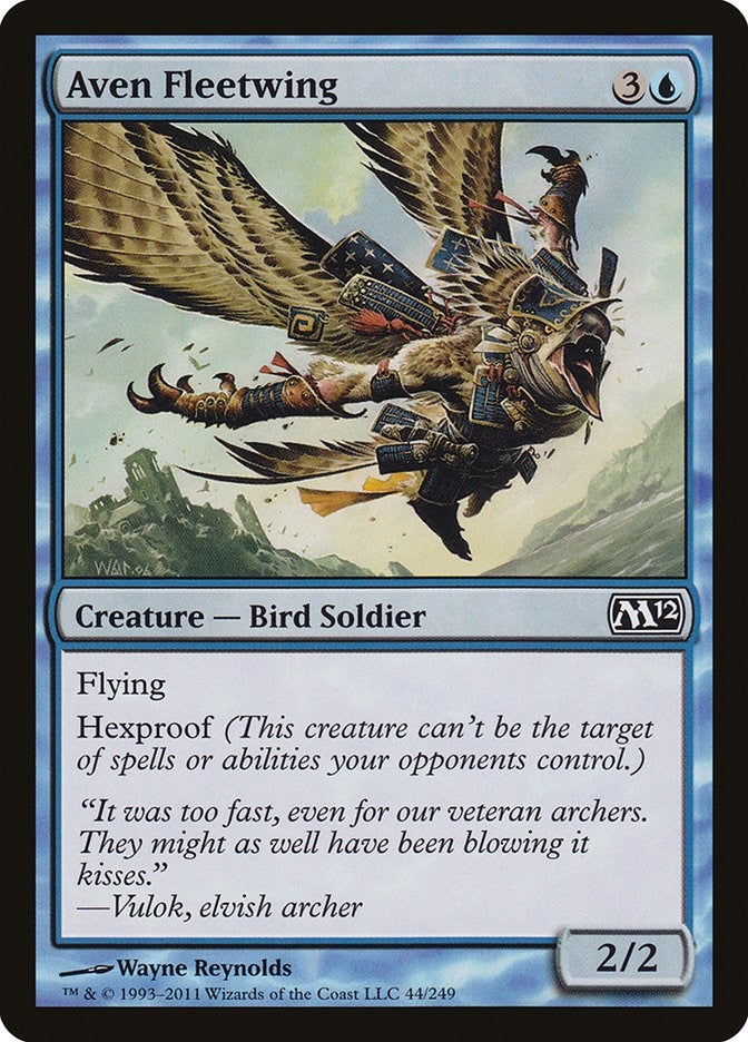 Image for Aven Fleetwing (44) [Magic 2012 (M12)]