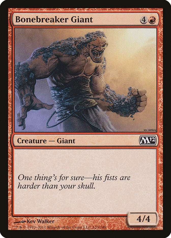 Image for Bonebreaker Giant (123) [Magic 2012 (M12)]