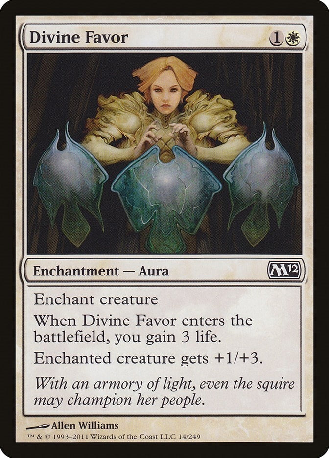 Image for Divine Favor (14) [Magic 2012 (M12)]
