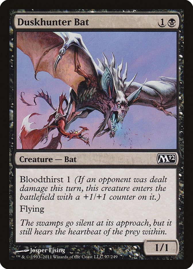 Image for Duskhunter Bat (97) [Magic 2012 (M12)]