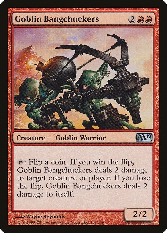 Image for Goblin Bangchuckers (137) [Magic 2012 (M12)]