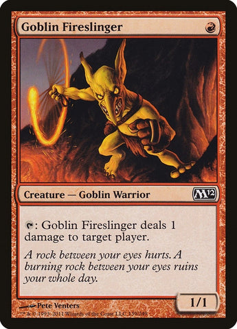 Image for Goblin Fireslinger (139) [Magic 2012 (M12)]