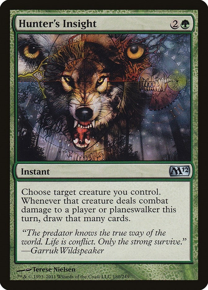 Image for Hunter's Insight (180) [Magic 2012 (M12)]