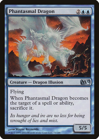 Image for Phantasmal Dragon (71) [Magic 2012 (M12)]