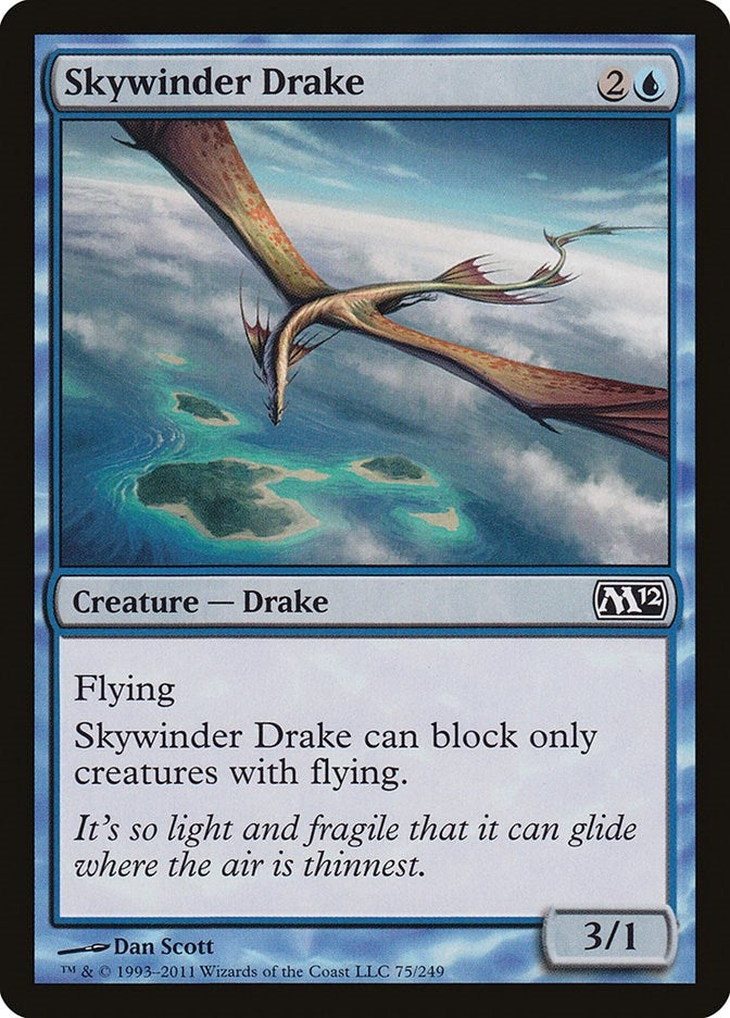 Image for Skywinder Drake (75) [Magic 2012 (M12)]