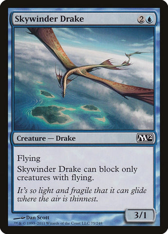 Image for Skywinder Drake (75) [Magic 2012 (M12)]