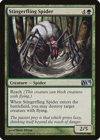 Image for Stingerfling Spider (197) [Magic 2012 (M12)]