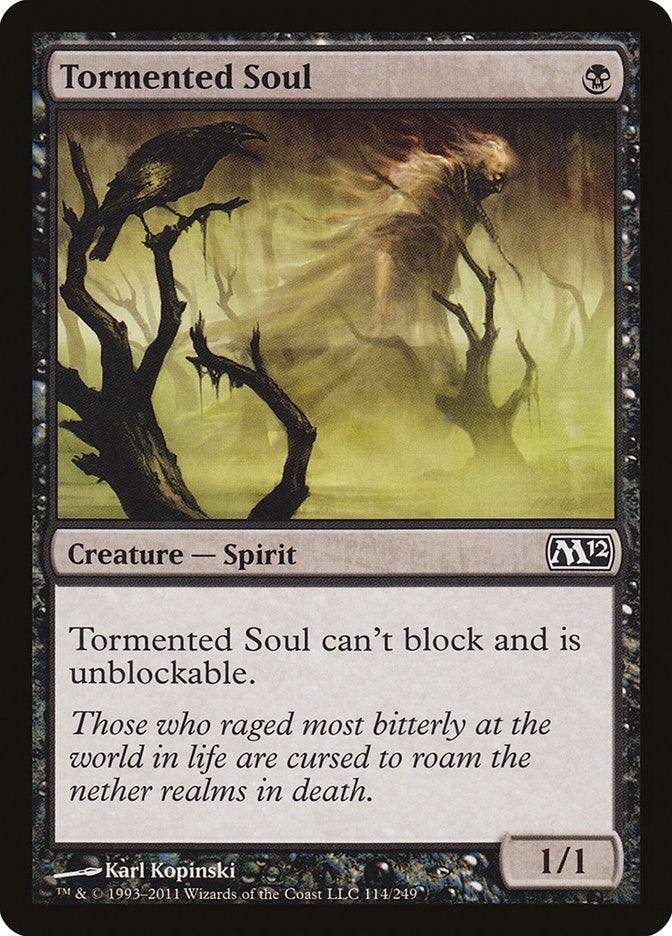 Image for Tormented Soul (114) [Magic 2012 (M12)]