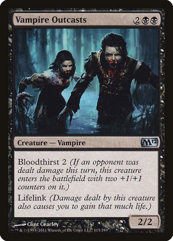 Image for Vampire Outcasts (115) [Magic 2012 (M12)]