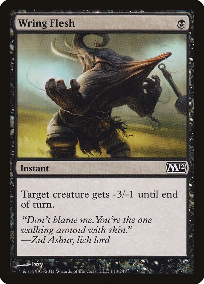 Image for Wring Flesh (118) [Magic 2012 (M12)]