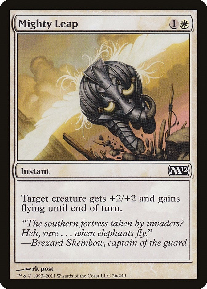 Image for Mighty Leap (26) [Magic 2012 (M12)]