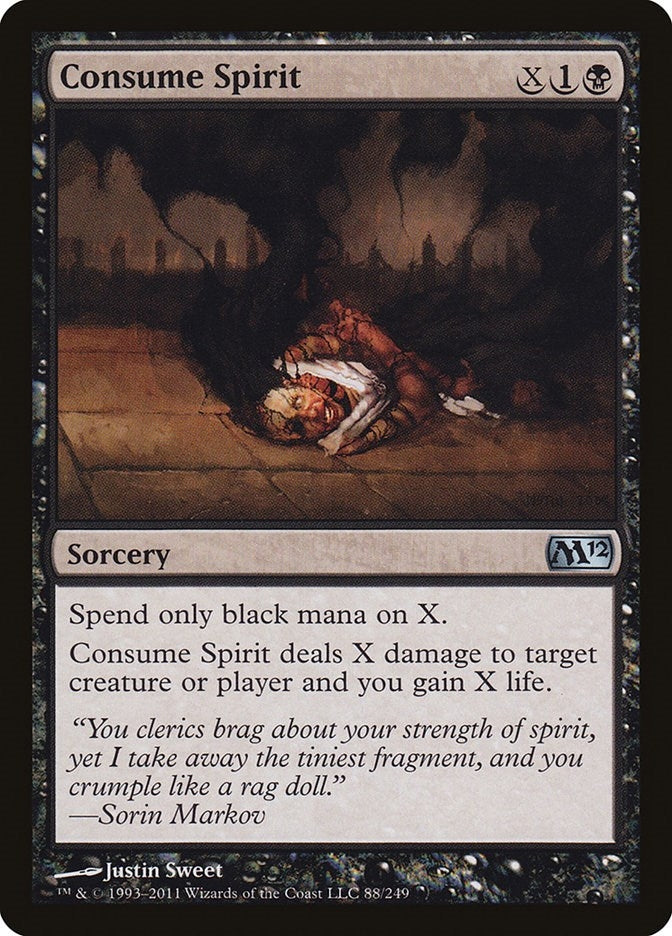 Image for Consume Spirit (88) [Magic 2012 (M12)]