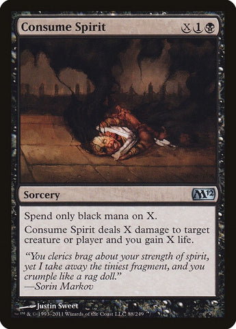 Image for Consume Spirit (88) [Magic 2012 (M12)]