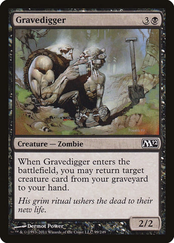 Image for Gravedigger (99) [Magic 2012 (M12)]