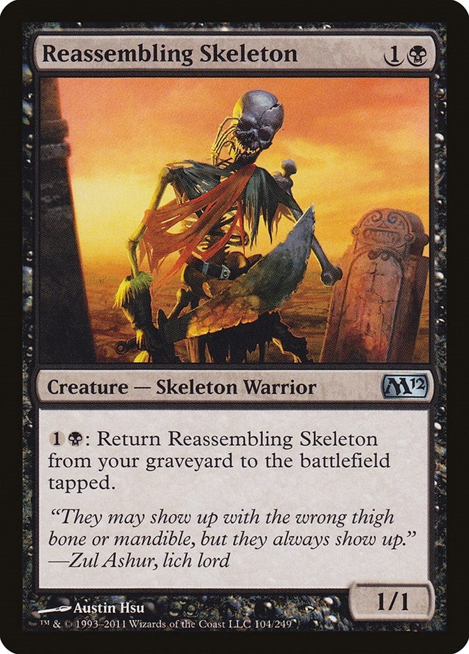 Image for Reassembling Skeleton (104) - Magic: The Gathering