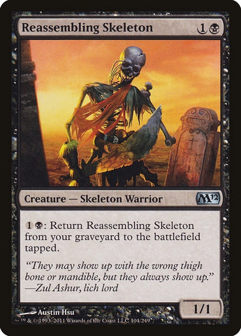 Image for Reassembling Skeleton (104) - Magic: The Gathering