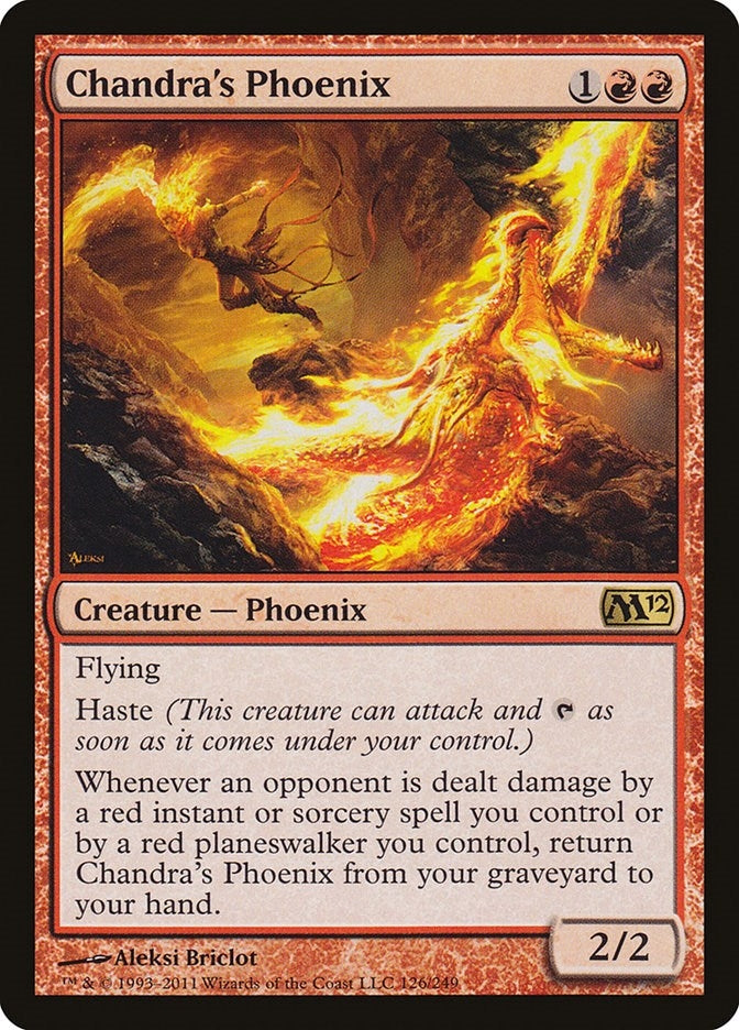Image for Chandra's Phoenix (126) [Magic 2012 (M12)]