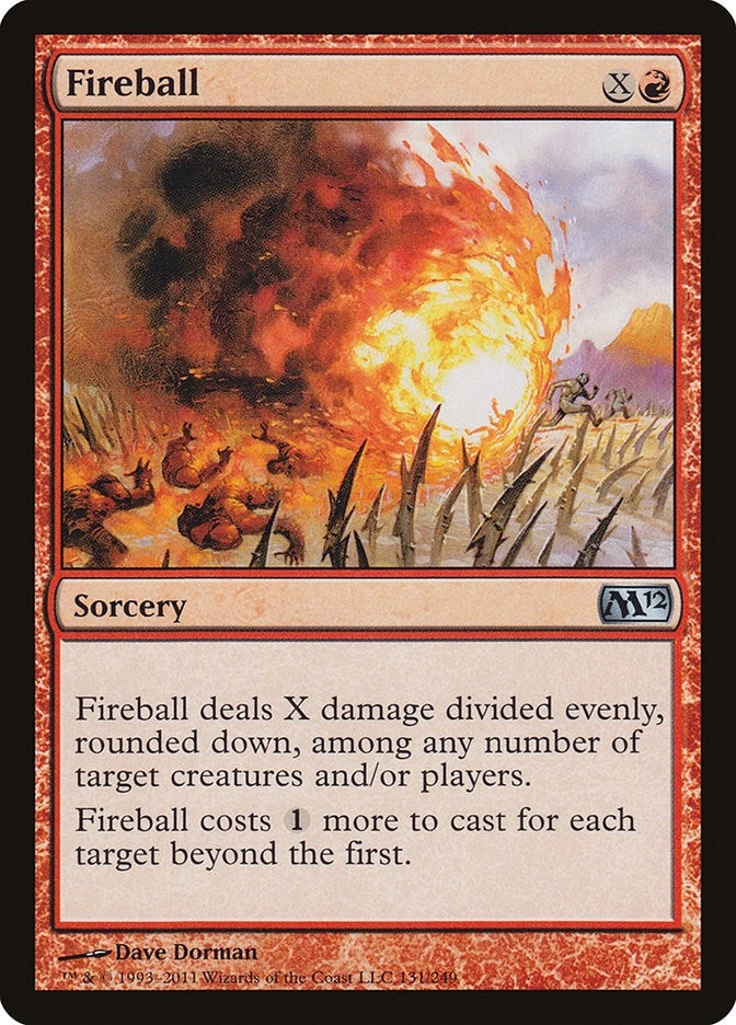 Image for Fireball (131) [Magic 2012 (M12)]