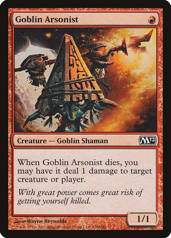 Image for Goblin Arsonist (136) [Magic 2012 (M12)]