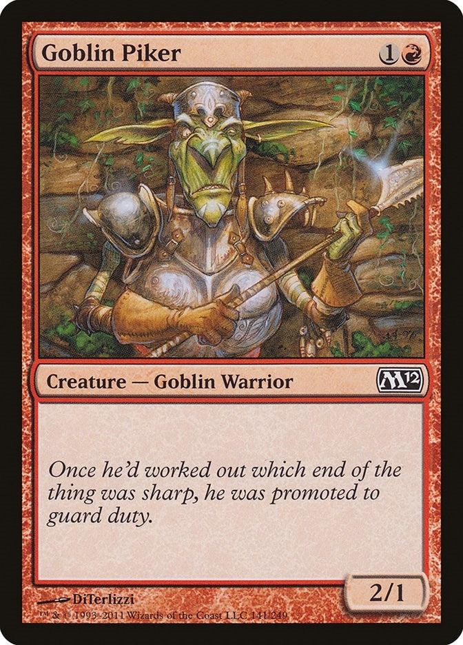 Image for Goblin Piker (141) [Magic 2012 (M12)]