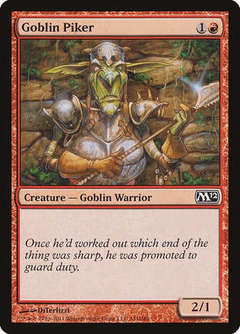 Image for Goblin Piker (141) [Magic 2012 (M12)]