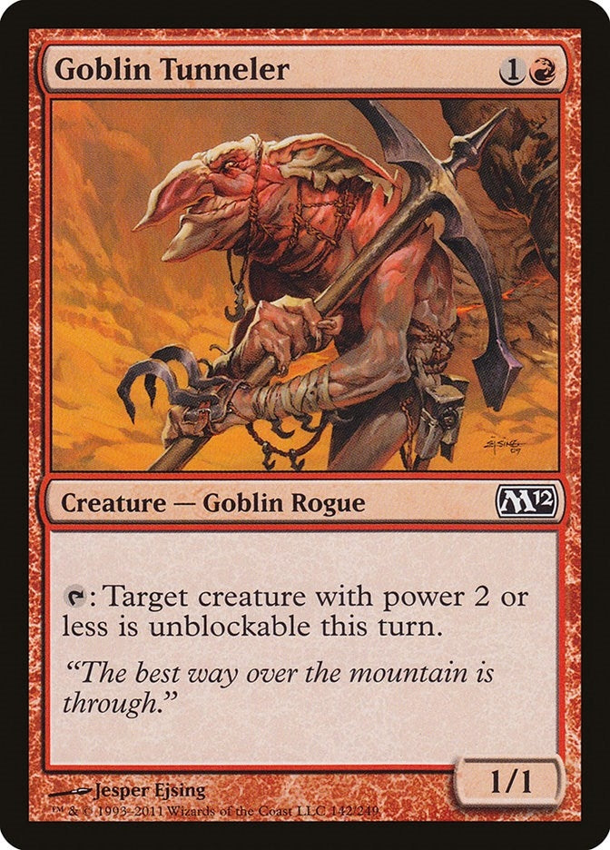 Image for Goblin Tunneler (142) [Magic 2012 (M12)]