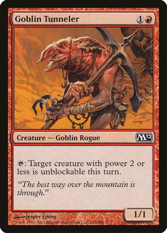 Image for Goblin Tunneler (142) [Magic 2012 (M12)]