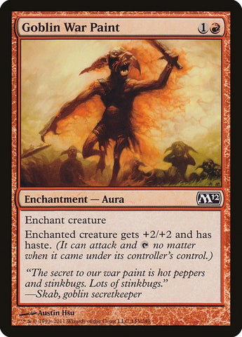 Image for Goblin War Paint (143) [Magic 2012 (M12)]