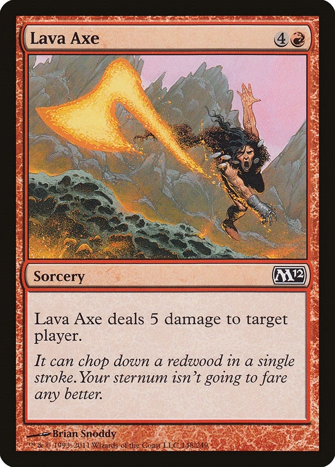 Image for Lava Axe (148) [Magic 2012 (M12)]