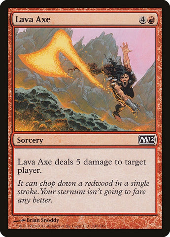 Image for Lava Axe (148) [Magic 2012 (M12)]