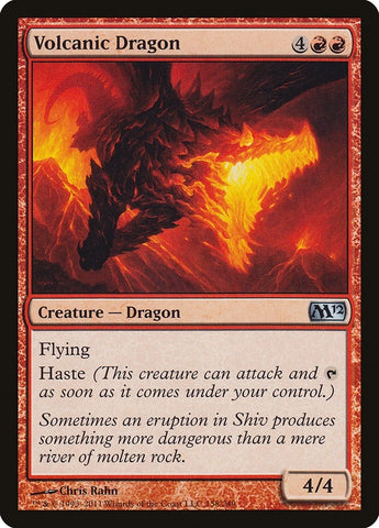 Image for Volcanic Dragon (158) [Magic 2012 (M12)]