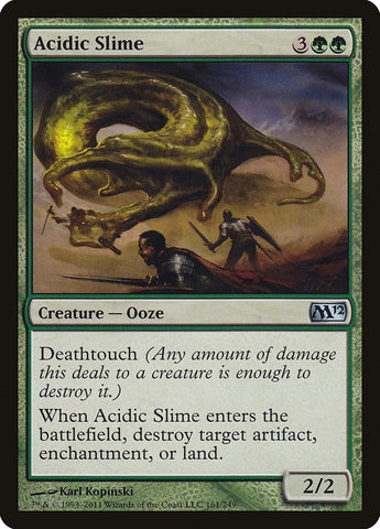 Image for Acidic Slime (161) [Magic 2012 (M12)]
