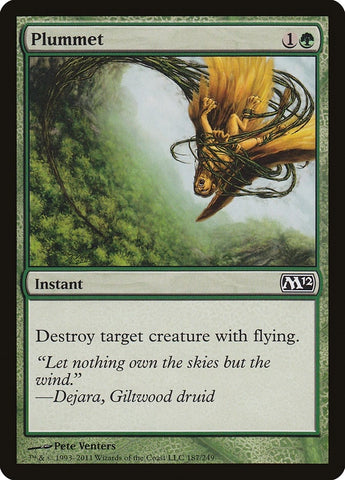 Image for Plummet (187) [Magic 2012 (M12)]