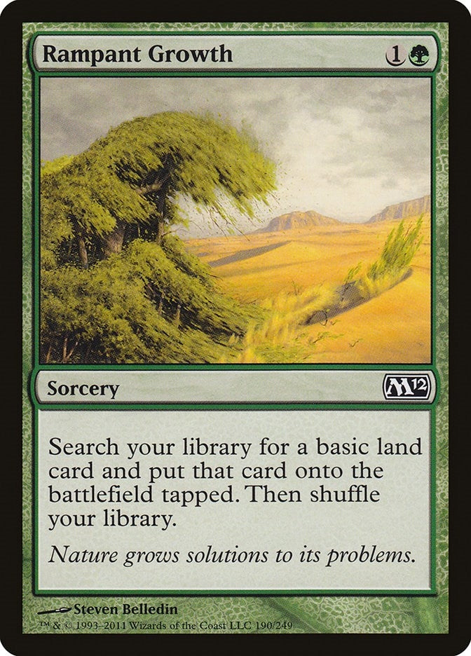 Image for Rampant Growth (190) [Magic 2012 (M12)]