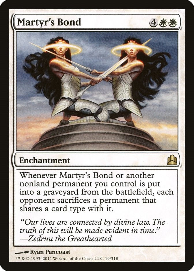Image for Martyr's Bond (19) [Commander]