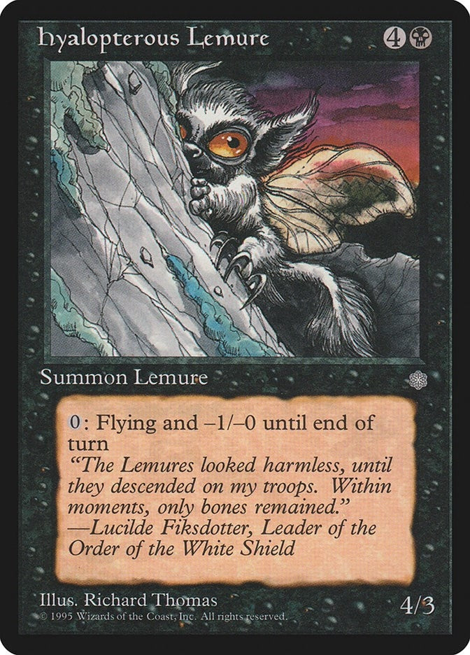 Image for Hyalopterous Lemure [Ice Age]