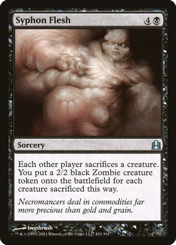 Image for Syphon Flesh (103) - Magic: The Gathering