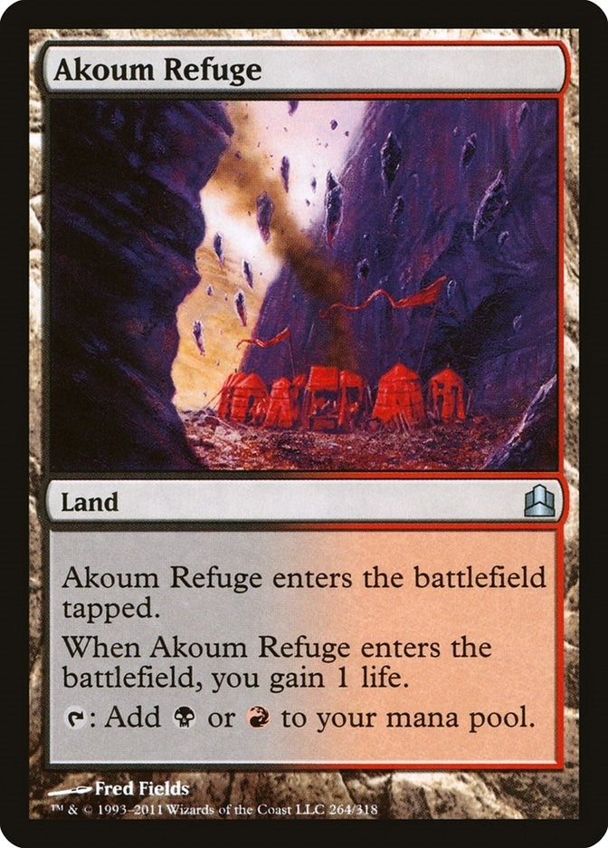 Image for Akoum Refuge (264) [Commander]