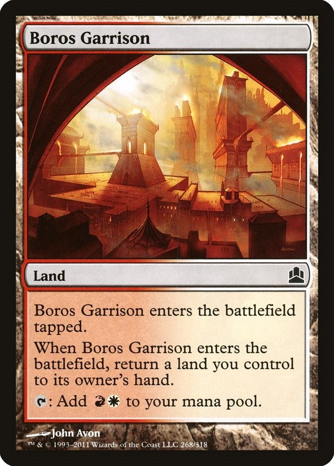 Image for Boros Garrison (268) [Commander]