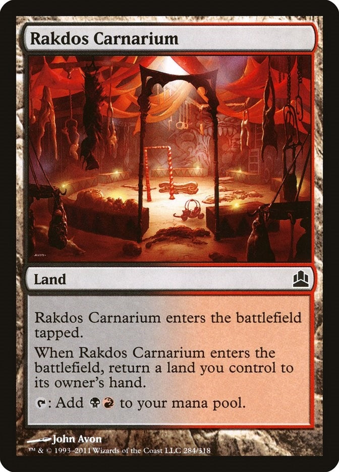 Image for Rakdos Carnarium (284) [Commander]