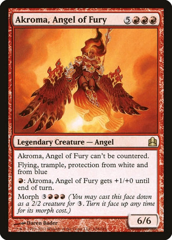 Image for Akroma, Angel of Fury (108) [Commander]