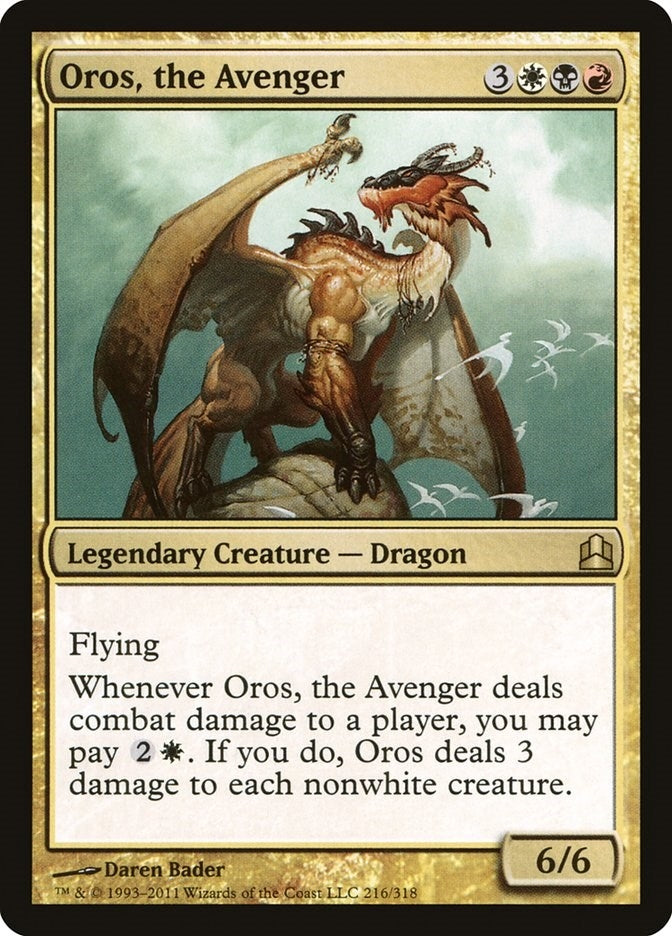 Image for Oros, the Avenger (216) [Commander]