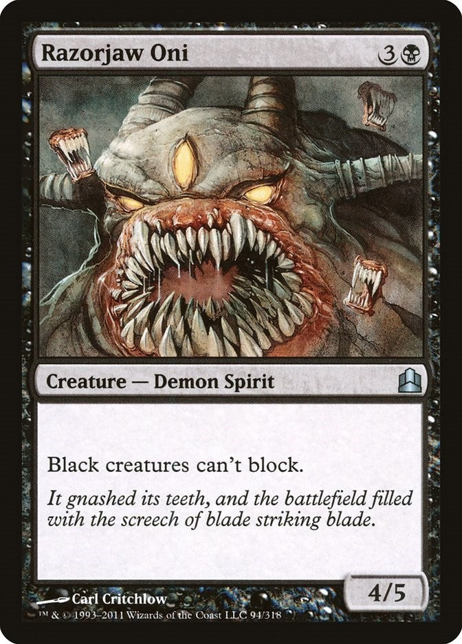 Image for Razorjaw Oni (94) - Magic: The Gathering