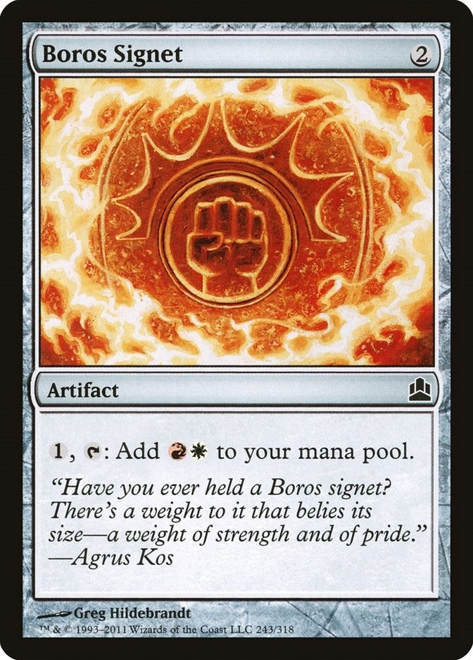 Image for Boros Signet (243) [Commander]