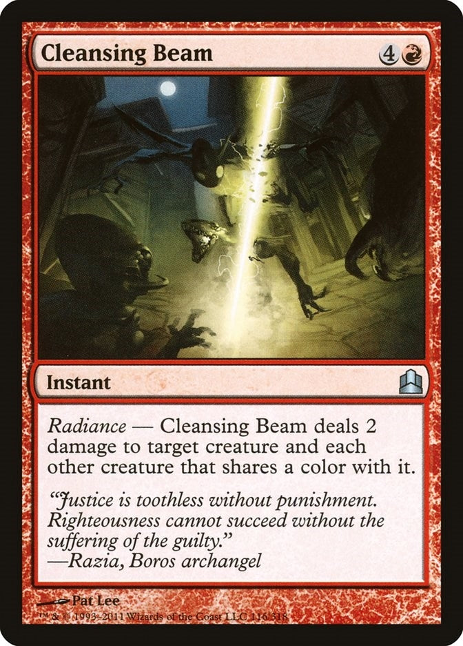 Image for Cleansing Beam (116) [Commander]