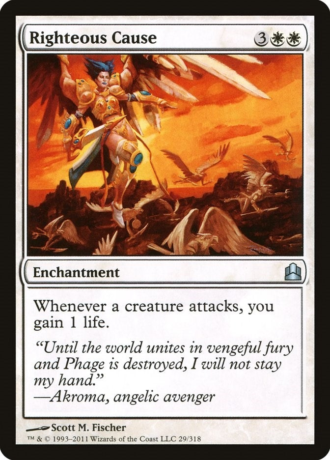 Image for Righteous Cause (29) [Commander]