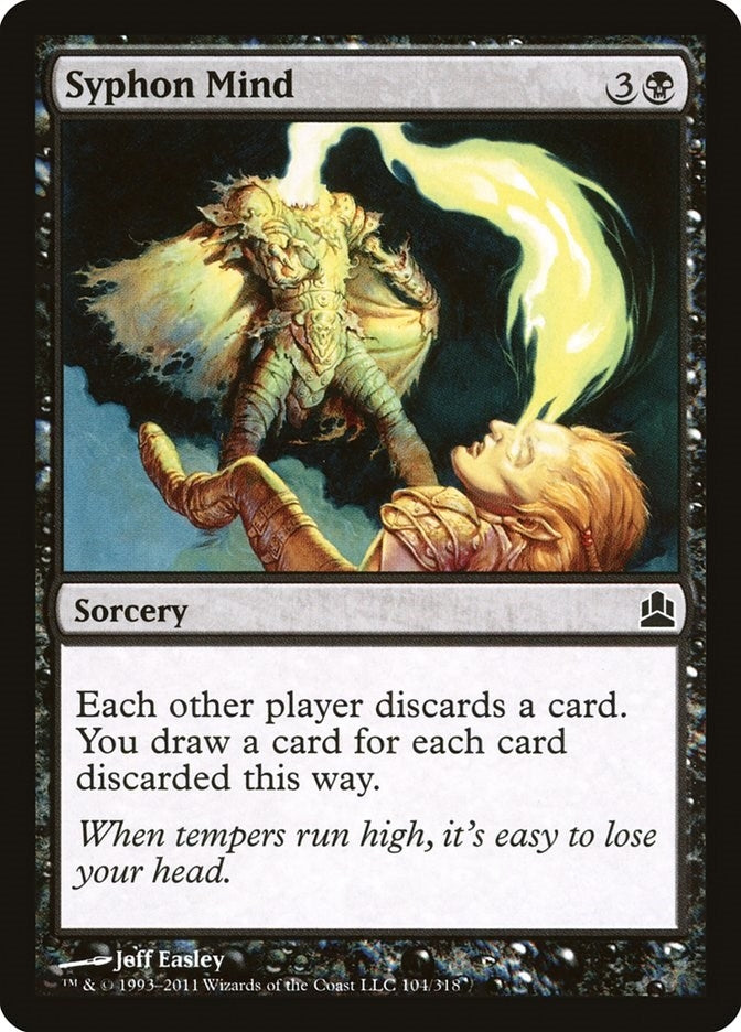 Image for Syphon Mind (104) - Magic: The Gathering